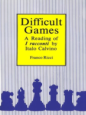 cover image of Difficult Games